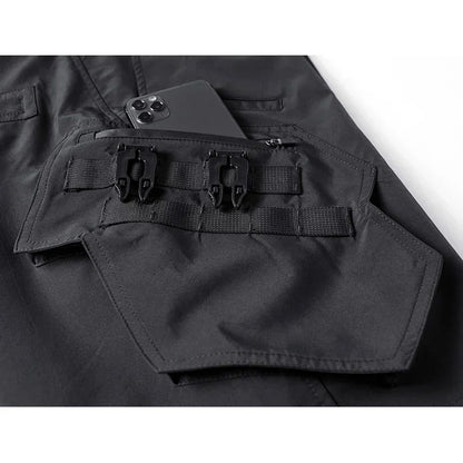 Shorts Cargo Noir Essentiels