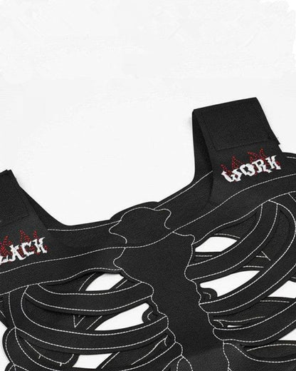 Gilet Tech Stylé Brodé