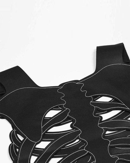 Gilet Tech Stylé Brodé