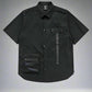 Chemise Haut Techwear Patchwork Dynamique