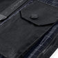 Chemise Haut Techwear Patchwork Dynamique