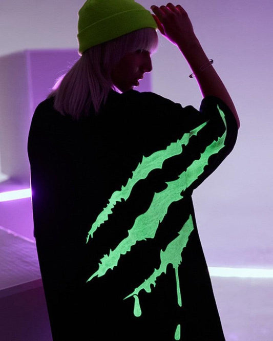 T-Shirt Tech à Rayures Vibrantes