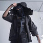 Veste à Capuche Courte Tendance