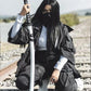 Veste à Capuche Courte Tendance
