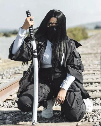 Veste à Capuche Courte Tendance