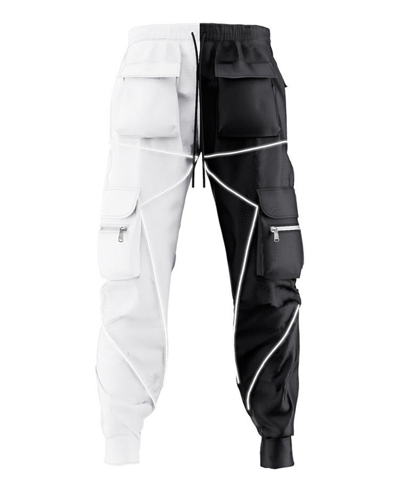 Pantalon Cargo Tactique Réfléchissant Stealth -  réfléchissant - Pantalon Cargo Tactique Réfléchissant pour un Style Urbain
