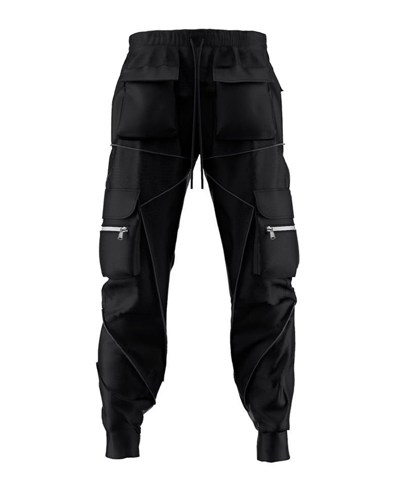 Pantalon Cargo Tactique Réfléchissant Stealth -  tactique - Pantalon Cargo Tactique Réfléchissant pour un Style Urbain