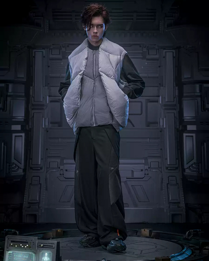 Pantalon Cyberpunk Invisible Unisexe -  invisible - Pantalon Cyberpunk Invisible Unisexe pour un Style Quotidien