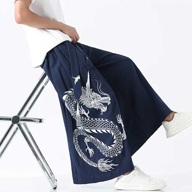 Pantalon de Guerrier Légendaire -  coupe ample - Pantalon de Guerrier Légendaire au style contemporain
