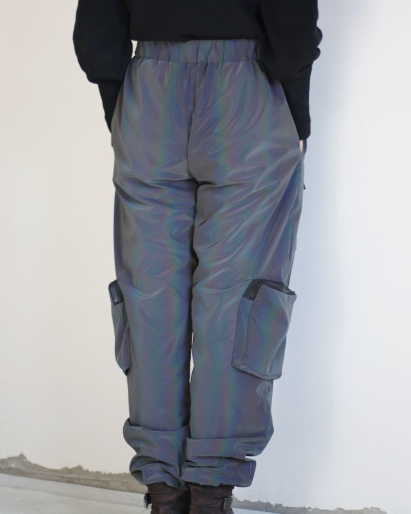 Pantalon Laser Réfléchissant Accrocheur - pantalon réfléchissant - Pantalon Réfléchissant Confortable pour Soirées et Plein Air
