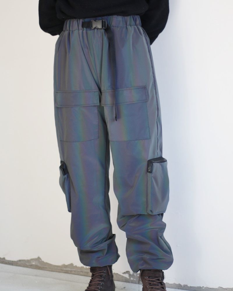 Pantalon Laser Réfléchissant Accrocheur - vêtements réfléchissants - Pantalon Réfléchissant Confortable pour Soirées et Plein Air