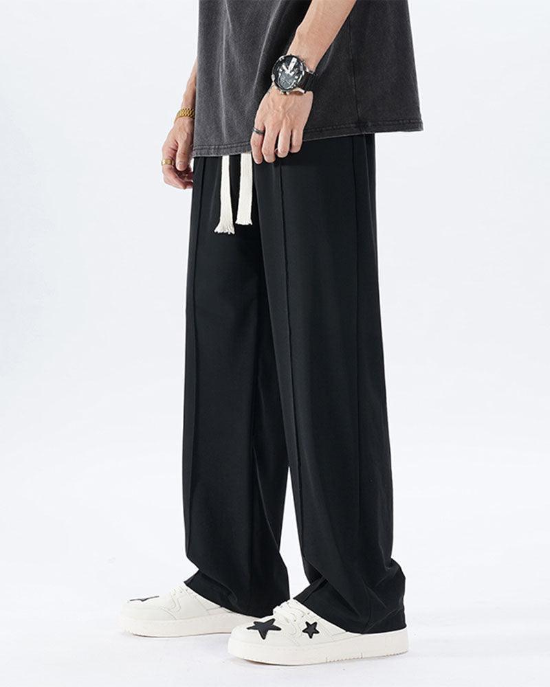 Pantalons Amples Confortables -  confort estival - Pantalons Amples Confortables en Soie Glacée