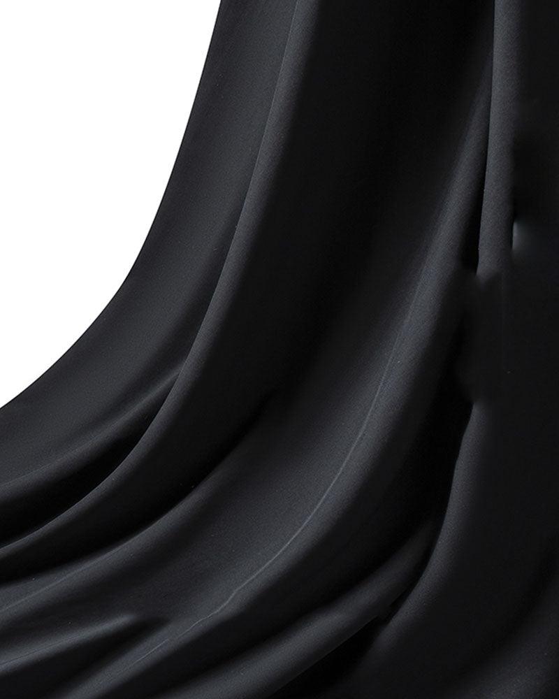 Pantalons Amples Confortables -  soie glacée - Pantalons Amples Confortables en Soie Glacée