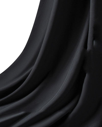 Pantalons Amples Confortables -  soie glacée - Pantalons Amples Confortables en Soie Glacée