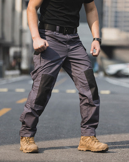 Pantalons Cargo Camo Polyvalents -  mode pratique - Pantalons Cargo Camo Polyvalents pour un Style Techwear