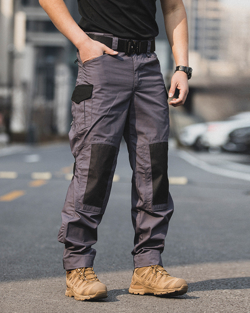 Pantalons Cargo Camo Polyvalents - pantalons techwear - Pantalons Cargo Camo Polyvalents pour un Style Techwear