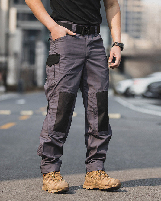 Pantalons Cargo Camo Polyvalents - pantalons techwear - Pantalons Cargo Camo Polyvalents pour un Style Techwear
