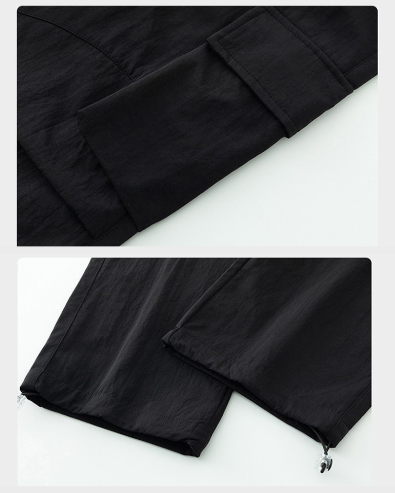 Pantalons Cargo de Randonnée Tout Temps -  pantalons légers et déperlants - Pantalons Cargo de Randonnée Imperméables et Confortables