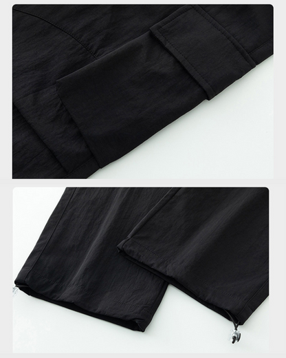 Pantalons Cargo de Randonnée Tout Temps -  pantalons légers et déperlants - Pantalons Cargo de Randonnée Imperméables et Confortables