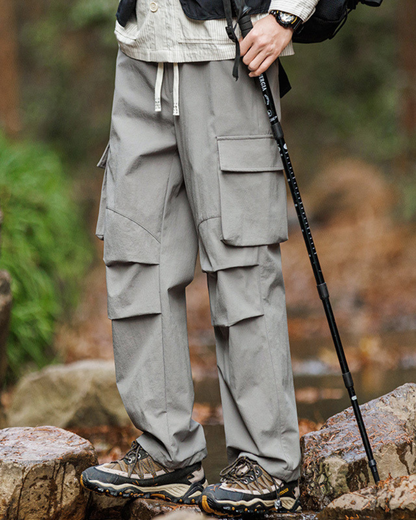 Pantalons Cargo de Randonnée Tout Temps -  pantalons légers et déperlants - Pantalons Cargo de Randonnée Imperméables et Confortables