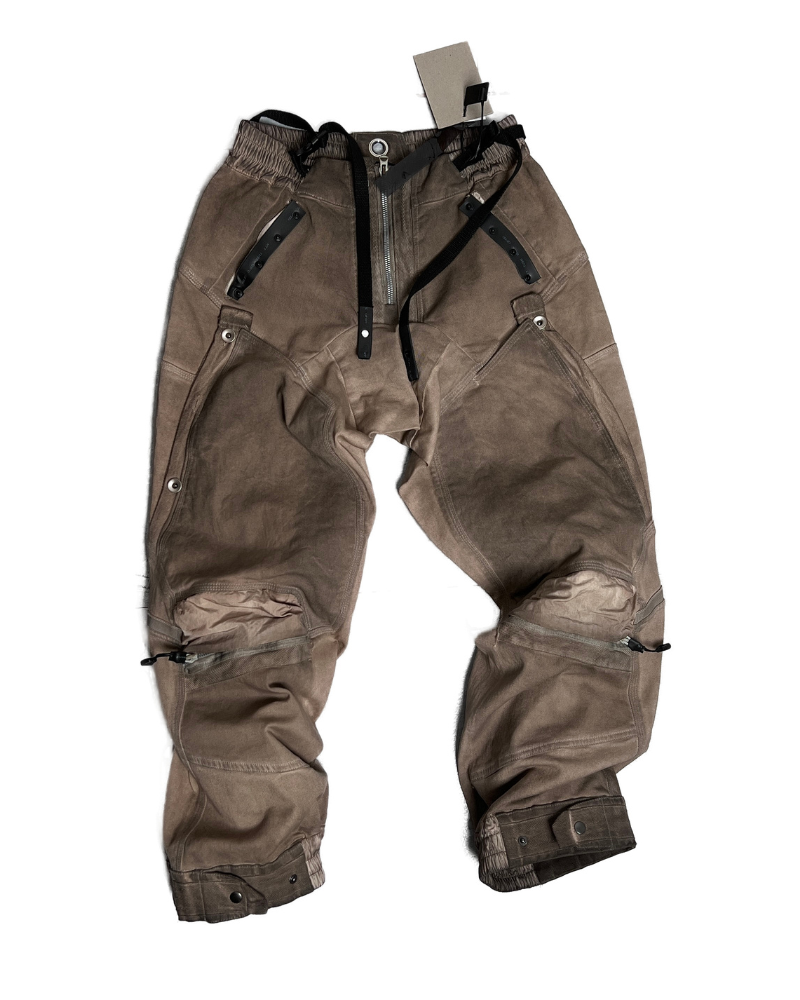 Pantalons Cargo Distressés Prêts pour l'Aventure -  techwear - Pantalons cargo distressés pour un style urbain et aventurier