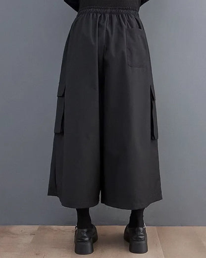 Pantalons Cargo Large Chic -  confort - Pantalons Cargo à Jambes Larges pour un Style Chic
