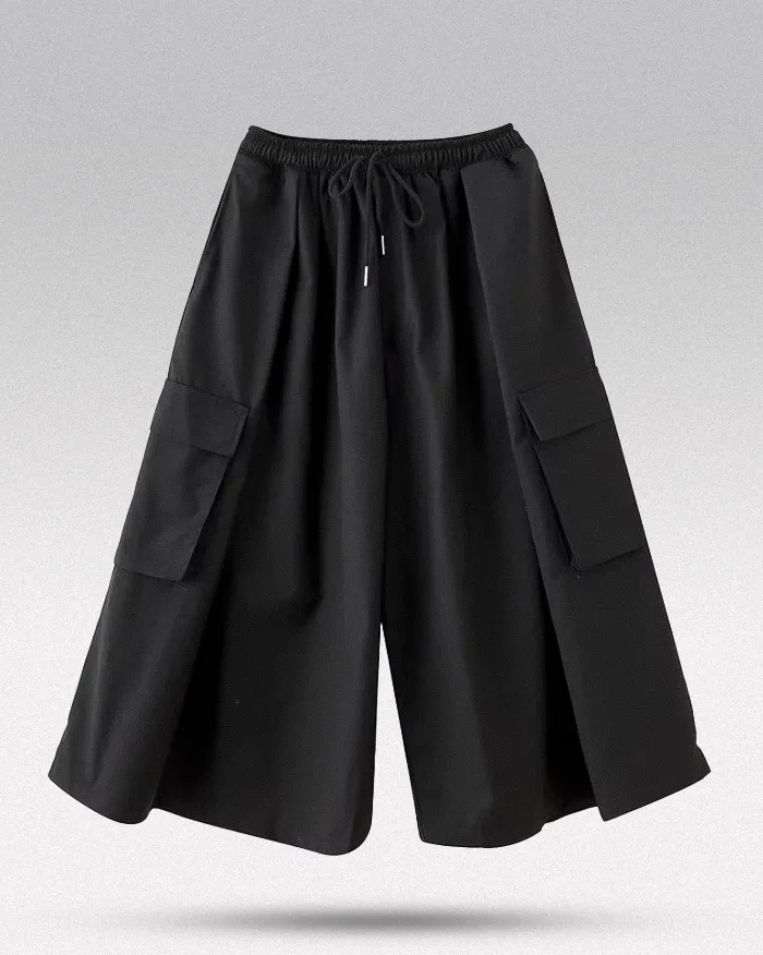 Pantalons Cargo Large Chic - style sans effort - Pantalons Cargo à Jambes Larges pour un Style Chic
