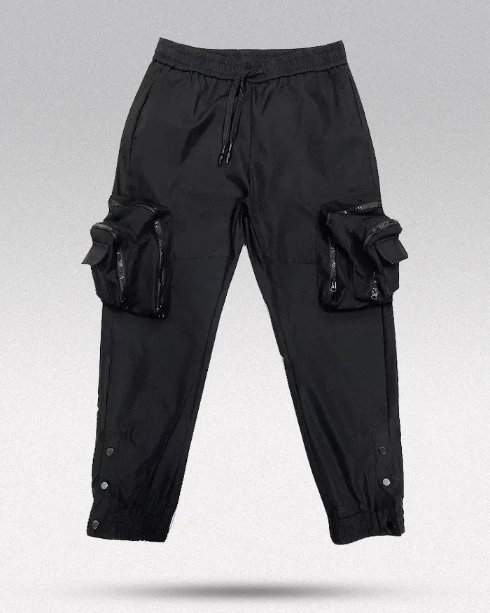 Pantalons Cargo Noirs Élégants -  noirs - Pantalons Cargo Noirs Fonctionnels et Élégants