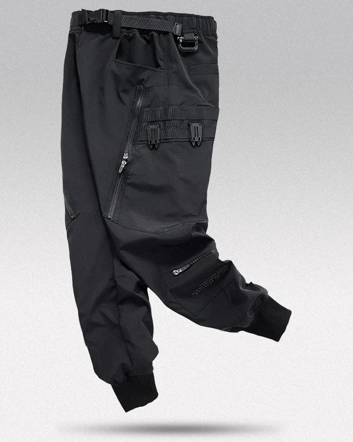 Pantalons Cargo Noirs Élégants pour Hommes -  hommes - Pantalons Cargo Noirs Élégants pour un Style Urbain