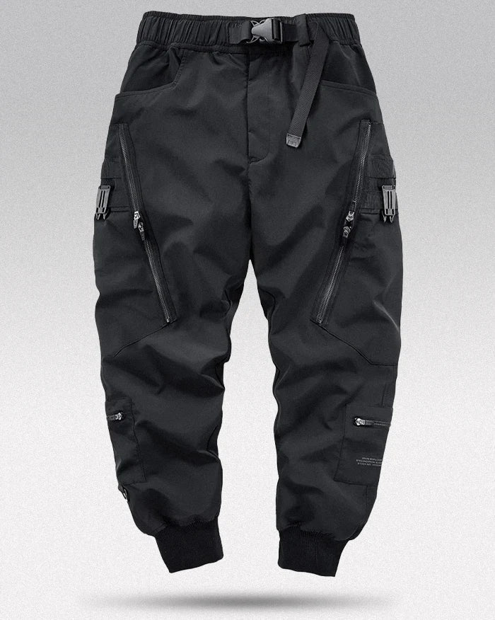 Pantalons Cargo Noirs Élégants pour Hommes - pantalons cargo - Pantalons Cargo Noirs Élégants pour un Style Urbain