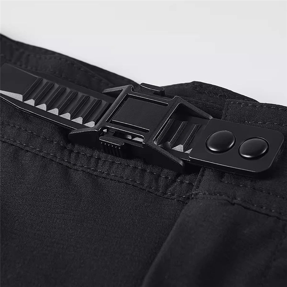 Pantalons Cargo Noirs Polyvalents pour Hommes -  mode urbaine
