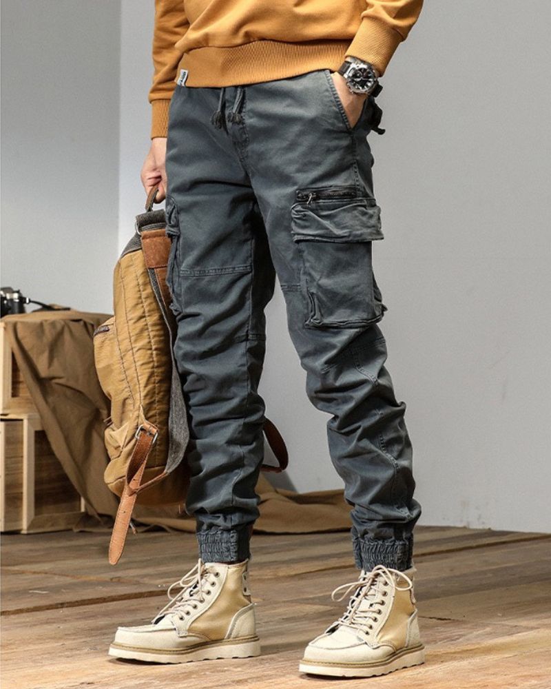 Pantalons Cargo à Poches Polyvalents -  confort quotidien - Pantalons Cargo à Poches pour un Style Confortable