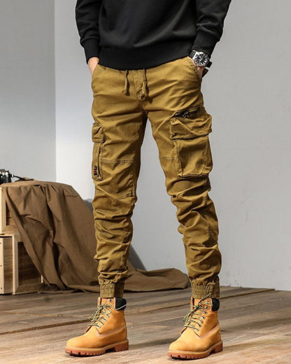 Pantalons Cargo à Poches Polyvalents - pantalons cargo - Pantalons Cargo à Poches pour un Style Confortable