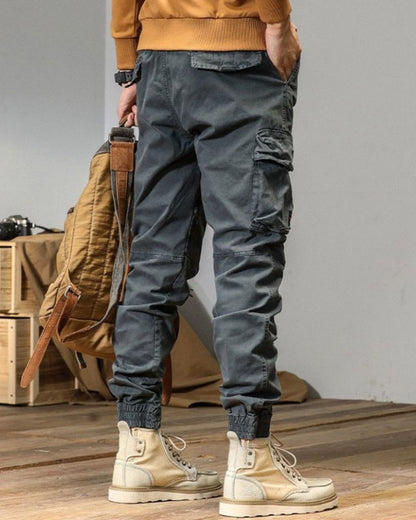 Pantalons Cargo à Poches Polyvalents - pantalons confortables - Pantalons Cargo à Poches pour un Style Confortable