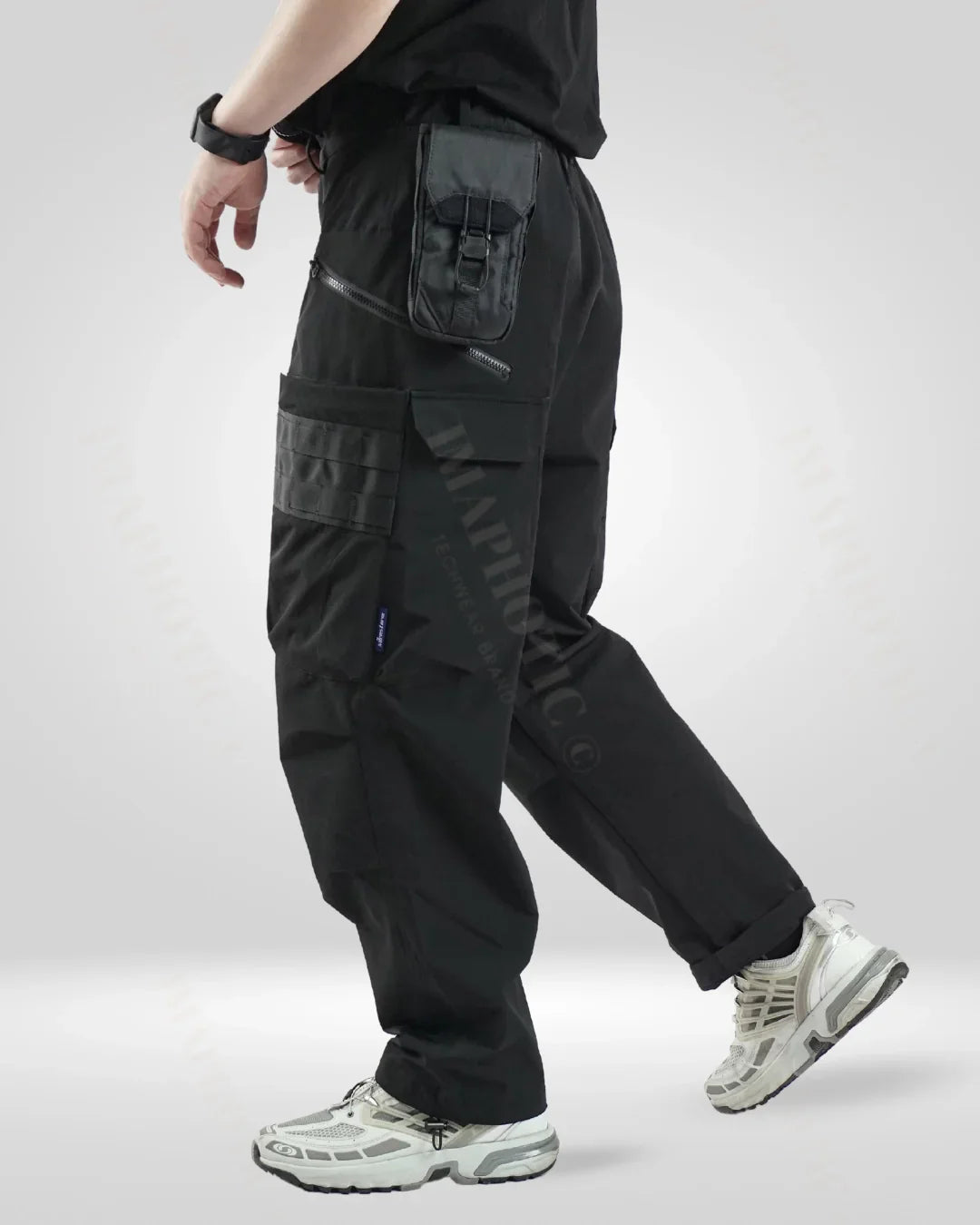 Pantalons Cargo Résistants et Polyvalents -  design ample - Pantalons Cargo Amples et Durables pour Hommes