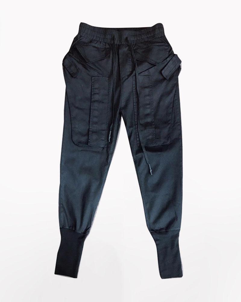 Pantalons Cargo Slim Fit Élégants -  pantalons spacieux - Pantalons Cargo Slim Fit Élégants avec Poches Pratiques