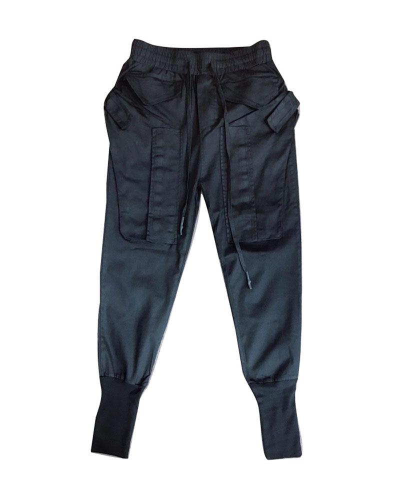 Pantalons Cargo Slim Fit Élégants -  slim - Pantalons Cargo Slim Fit Élégants avec Poches Pratiques