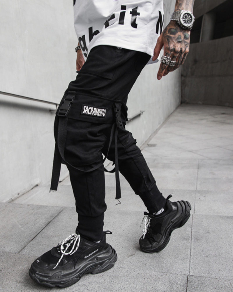 Pantalons Cargo Slim Élégants -  pantalons confortables - Pantalons Cargo Slim Élégants pour un Style Streetwear