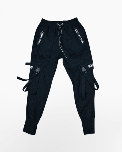 Pantalons Cargo Slim Élégants -  pantalons en polyester - Pantalons Cargo Slim Élégants pour un Style Streetwear