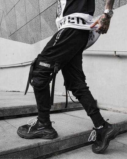 Pantalons Cargo Slim Élégants - vêtements de rue - Pantalons Cargo Slim Élégants pour un Style Streetwear