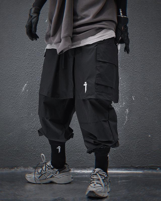 Pantalons Cargo Stylés avec Ourlet de Jupe - mode fonctionnelle - Pantalons Cargo à Ourlet de Jupe pour un Style Unique