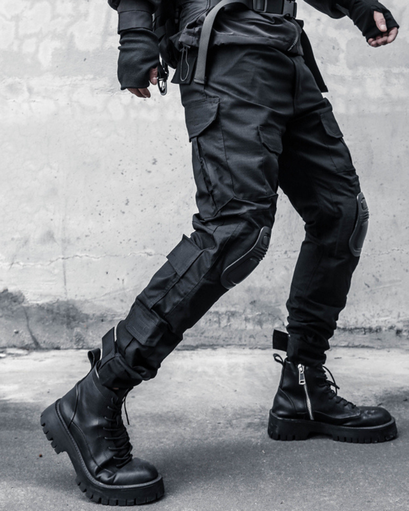 Pantalons Cargo Tactiques avec Protection des Genoux -  habillement outdoor - Pantalons Cargo Tactiques avec Genouillères pour Confort