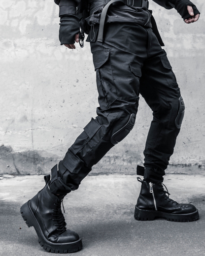 Pantalons Cargo Tactiques avec Protection des Genoux -  habillement outdoor - Pantalons Cargo Tactiques avec Genouillères pour Confort