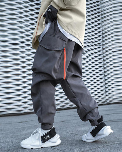 Pantalons Cargo Tech Innovants -  pantalons ajustables - Pantalons Cargo Tech ajustables pour des sorties urbaines