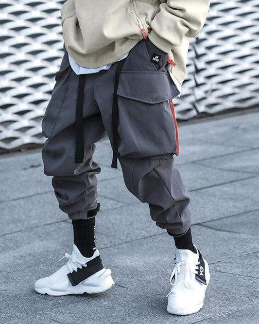 Pantalons Cargo Tech Innovants - pantalons cargo - Pantalons Cargo Tech ajustables pour des sorties urbaines