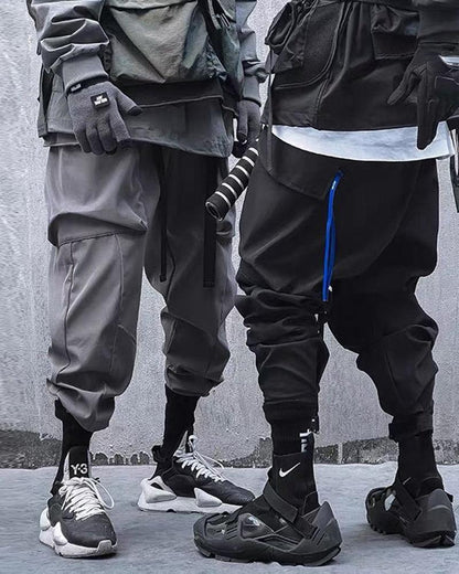 Pantalons Cargo Tech Innovants -  techwear - Pantalons Cargo Tech ajustables pour des sorties urbaines