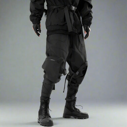 Pantalons Cargo Tech Urbains -  pantalons confortables - Pantalons Cargo Techwear Unisexes pour un Style Élégant