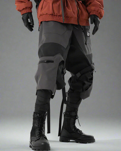 Pantalons Cargo Tech Urbains - pantalons unisexes - Pantalons Cargo Techwear Unisexes pour un Style Élégant