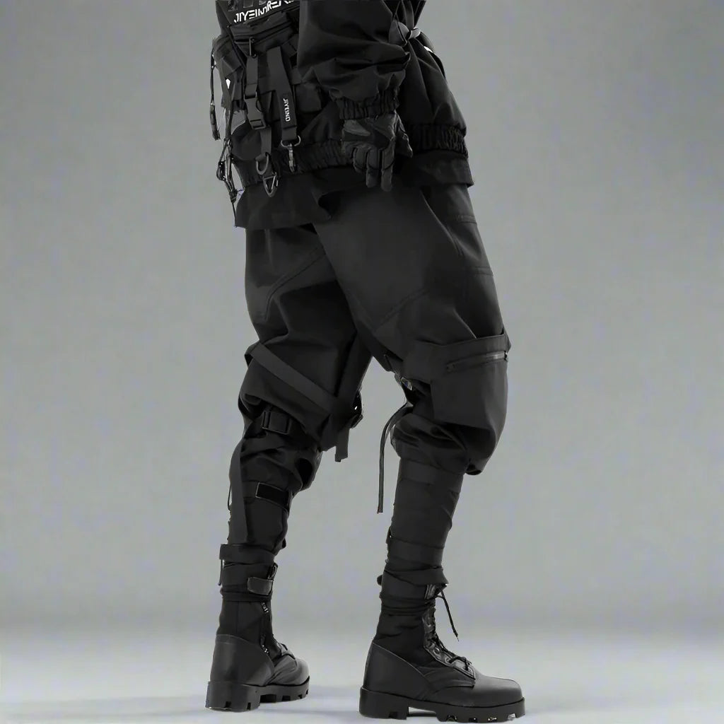 Pantalons Cargo Tech Urbains -  style décontracté - Pantalons Cargo Techwear Unisexes pour un Style Élégant