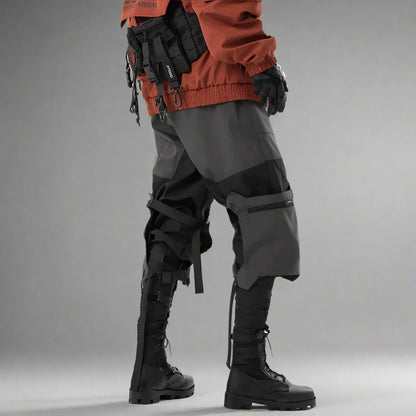 Pantalons Cargo Tech Urbains -  style streetwear - Pantalons Cargo Techwear Unisexes pour un Style Élégant